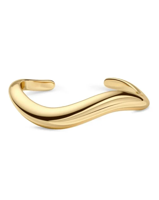 Βραχιόλι Ατσάλινο Azura Bangle Gold EDBLAD Sculptural Elegant