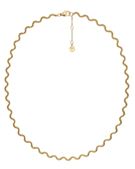 Κολιέ Ατσάλινο Mini Spiral Necklace Gold EDBLAD Minimal Layering