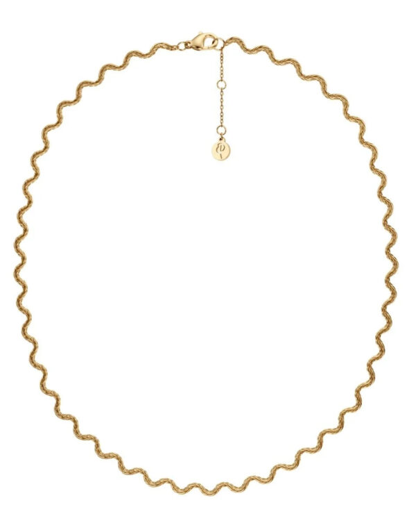 Κολιέ Ατσάλινο Mini Spiral Necklace Gold EDBLAD Minimal Layering