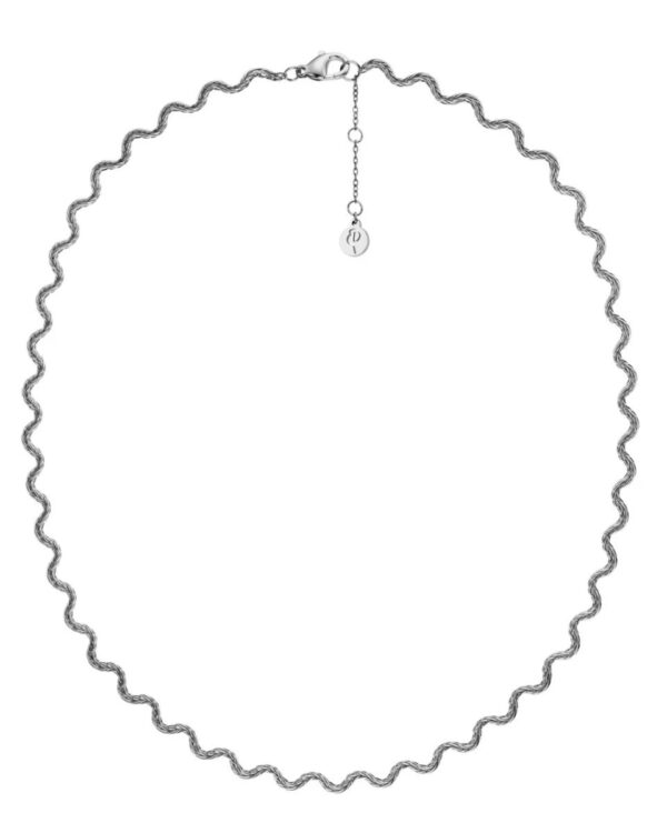 Κολιέ Ατσάλινο Mini Spiral Necklace Silver EDBLAD Minimal Layering