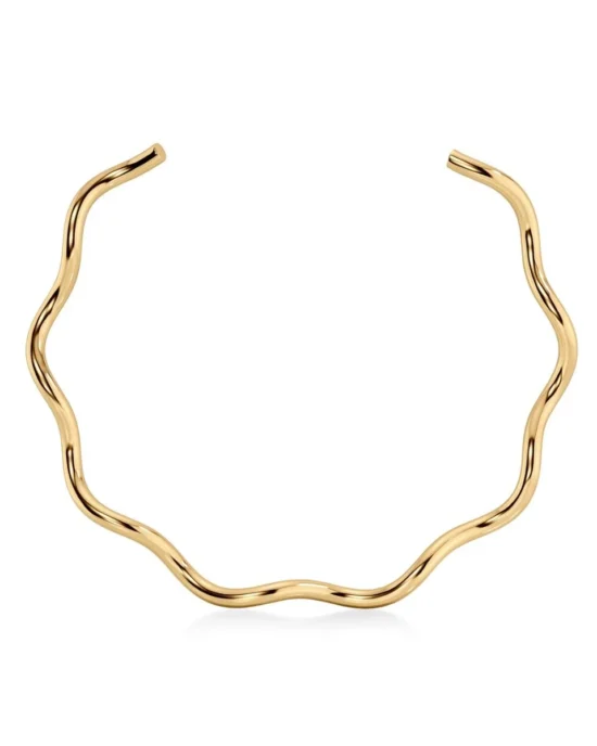 Κολιέ Ατσάλινο Spiral Collier Gold EDBLAD Minimal Statement