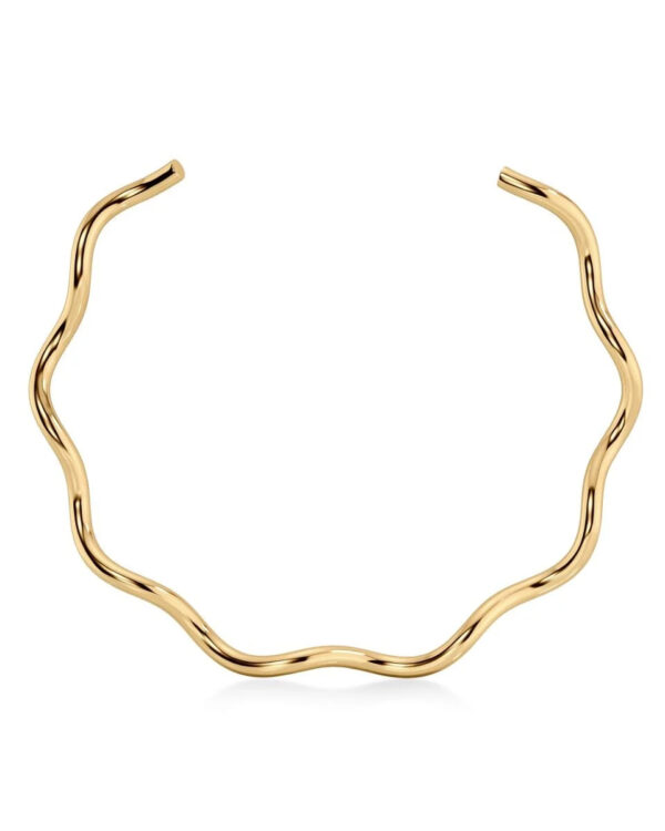 Κολιέ Ατσάλινο Spiral Collier Gold EDBLAD Minimal Statement