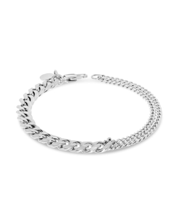 Ανδρικό Βραχιόλι Liu Jo Chain σε Silver Tone από Ανοξείδωτο Ατσάλι