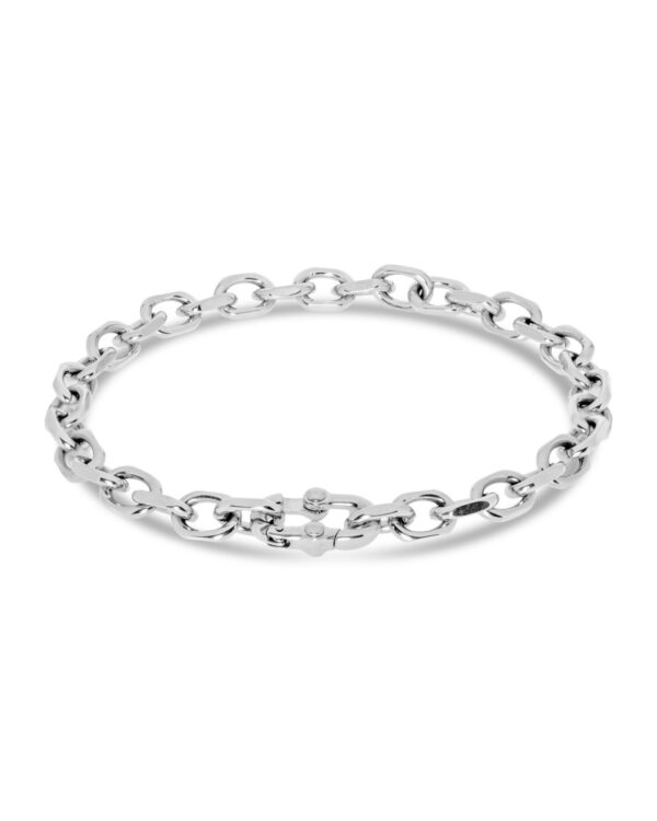 Ανδρικό Βραχιόλι Liu Jo Chain σε Silver Tone από Ανοξείδωτο Ατσάλι