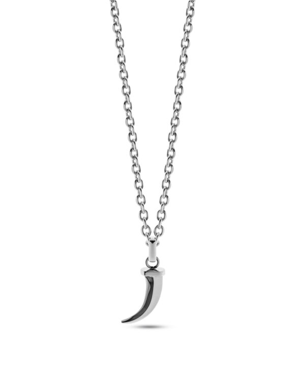 Ανδρικό Μενταγιόν Liu Jo Fang Pendant σε Silver Tone από Ανοξείδωτο Ατσάλι