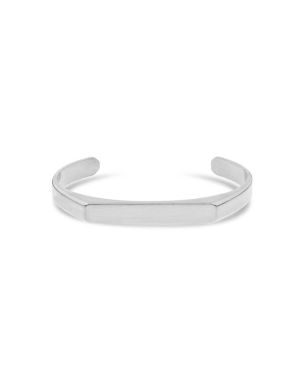 Ανδρικό Βραχιόλι Liu Jo Cuff σε Silver Tone από Ανοξείδωτο Ατσάλι