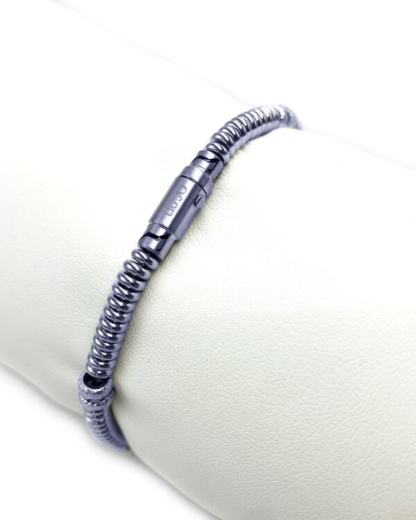 Ανδρικό Βραχιόλι Liu Jo Coil σε Silver Tone από Ανοξείδωτο Ατσάλι