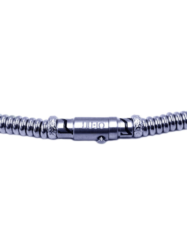 Ανδρικό Κολιέ Liu Jo Snake Chain σε Silver Tone από Ανοξείδωτο Ατσάλι