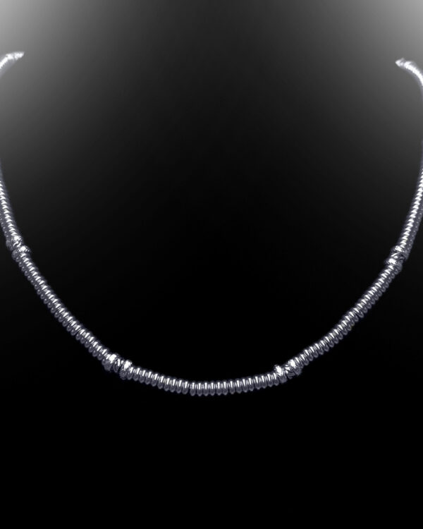 Ανδρικό Κολιέ Liu Jo Snake Chain σε Silver Tone από Ανοξείδωτο Ατσάλι