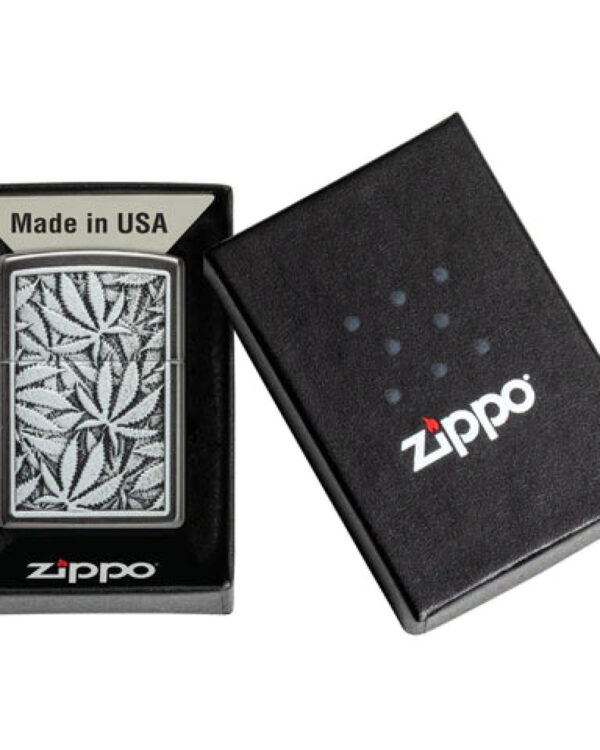 Cannabis Emblem Zippo