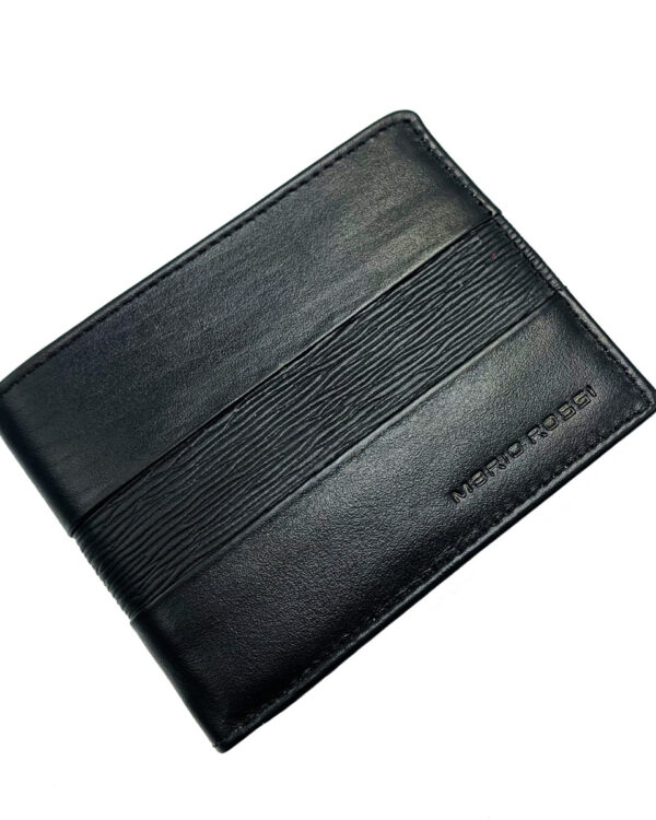 Ανδρικο Δερματινο Πορτοφολι Mario Rossi 5931 Black